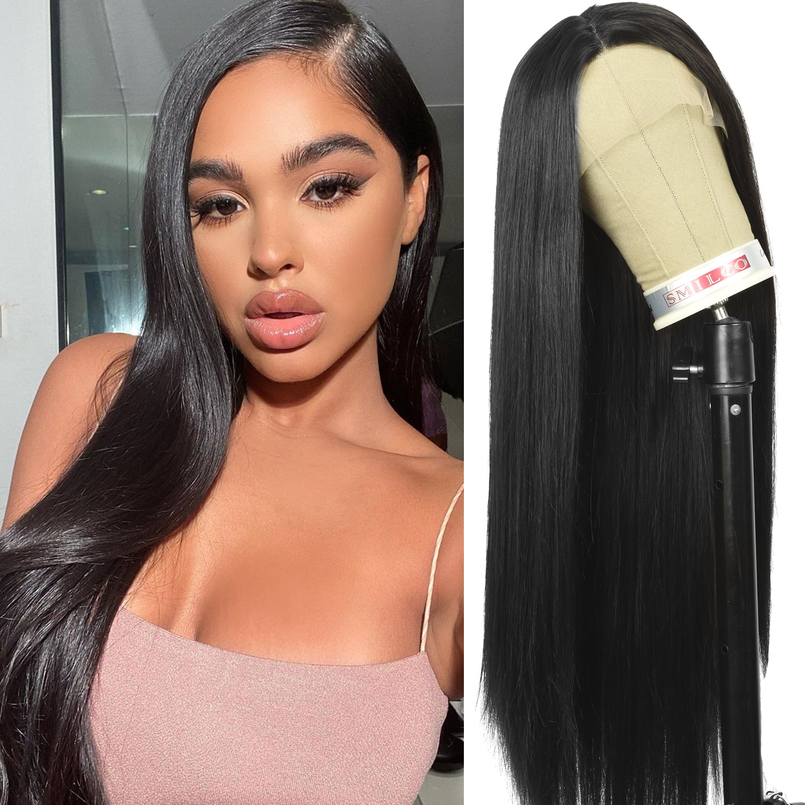 34 inches Lace Front wig gift box