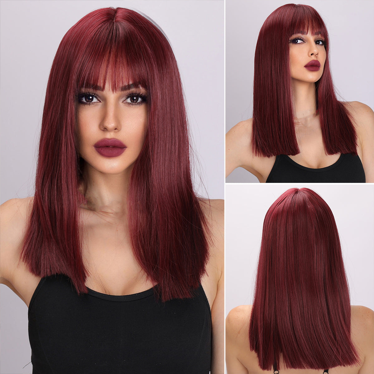 18 Inches | Wine | Daliy Style | Staight Hair