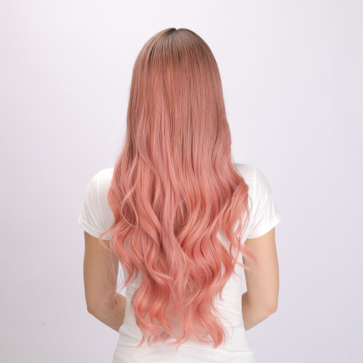 28 Inches | Pink | Daliy Style | Curly Hair