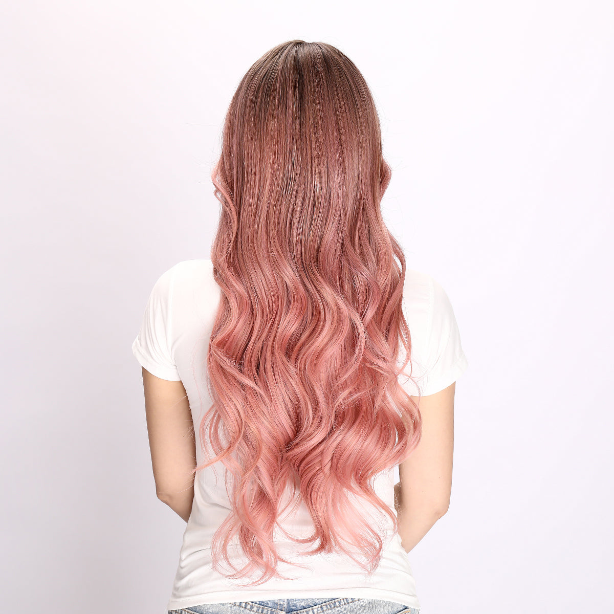 26 Inches | Omber Pink | Costume| Curly Hair